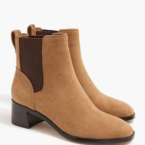 J Crew Factory Suede Chelsea Boots - Size 6 New